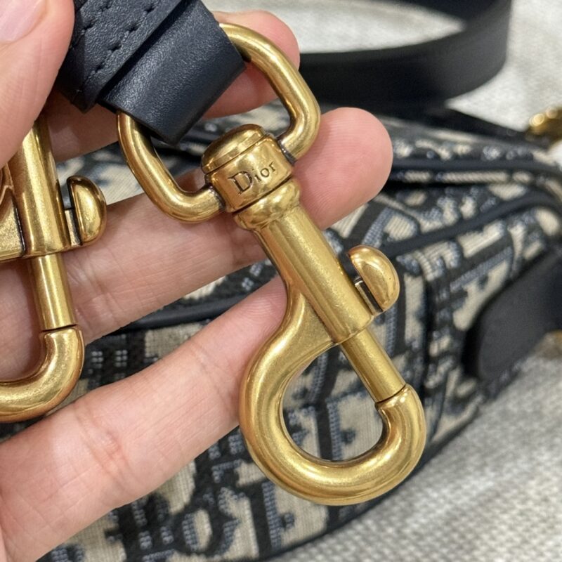 Replica Dior Saddle Bag Small CD Canvas 2 Replica Dior Saddle Bag Small CD Canvas - realistic designer-inspired fake bag