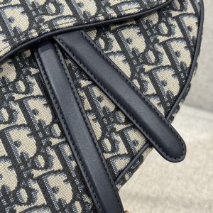 Replica Dior Saddle Bag Small CD Canvas 6 Replica Dior Saddle Bag Small CD Canvas - near-authentic luxury replica handbag