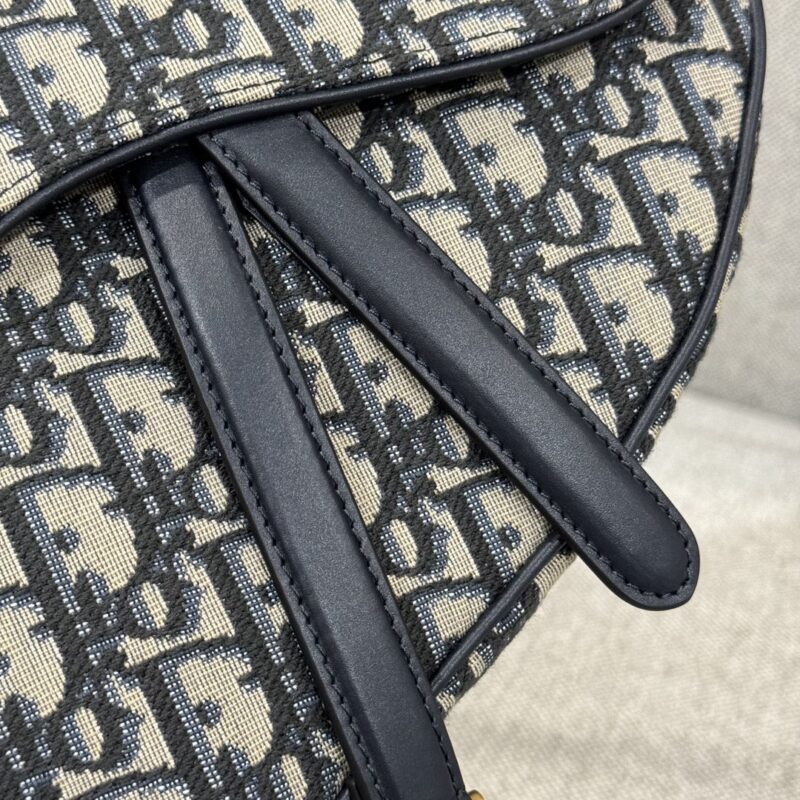 Replica Dior Saddle Bag Small CD Canvas 6 Replica Dior Saddle Bag Small CD Canvas - near-authentic luxury replica handbag