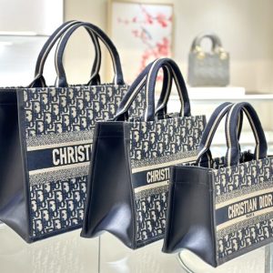 Replica Dior Tote Book CD Canvas&Leather - premium 1:1 fake handbag model