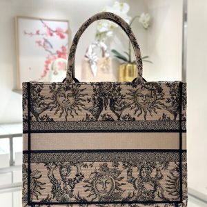 Replica Dior Tote Book Sun God Brown 2 Replica Dior Tote Book Sun God Brown - high-quality designer bag clone