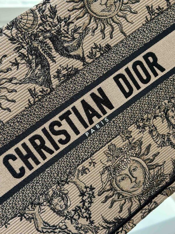 Replica Dior Tote Book Sun God Brown 4 Replica Dior Tote Book Sun God Brown - high-end fake designer purse