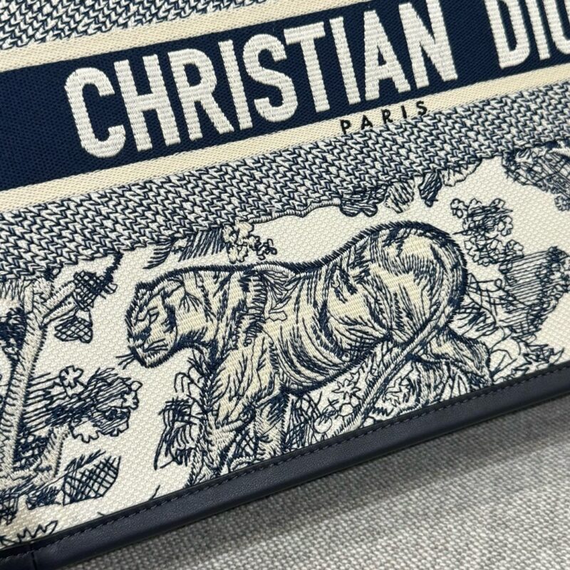 Replica Dior Tote Book White Tiger Leather 2 Replica Dior Tote Book White Tiger Leather - ultra-realistic fake designer tote