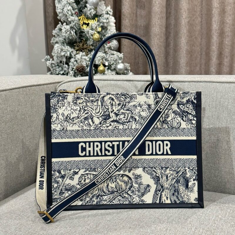 Replica Dior Tote Book White Tiger Leather 3 Replica Dior Tote Book White Tiger Leather - best-selling designer handbag dupe