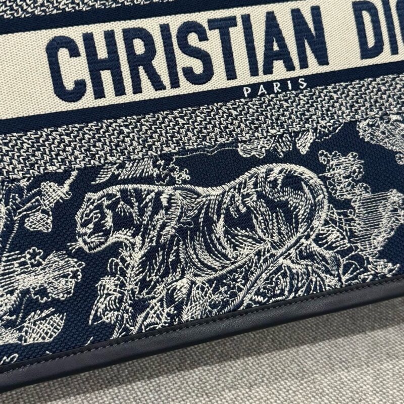 Replica Dior Tote Book Blue Tiger Leather 5 Replica Dior Tote Book Blue Tiger Leather - top-tier luxury replica shoulder bag
