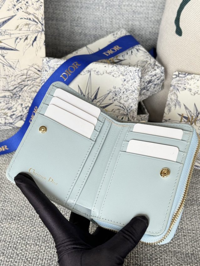 Replica Dior Caro Patent Wallet - premium 1:1 fake handbag model