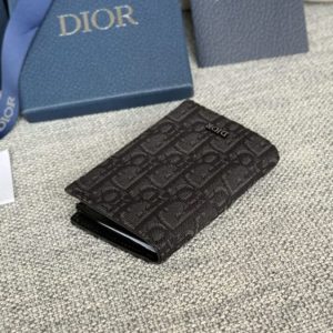 Replica Dior Zipper Card Holder Black 4 Replica Dior Zipper Card Holder Black - authentic-look luxury purse replica