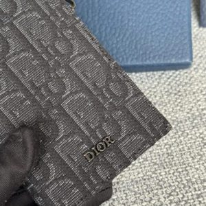 Replica Dior Zipper Card Holder Black 6 Replica Dior Zipper Card Holder Black - authentic-look luxury purse replica