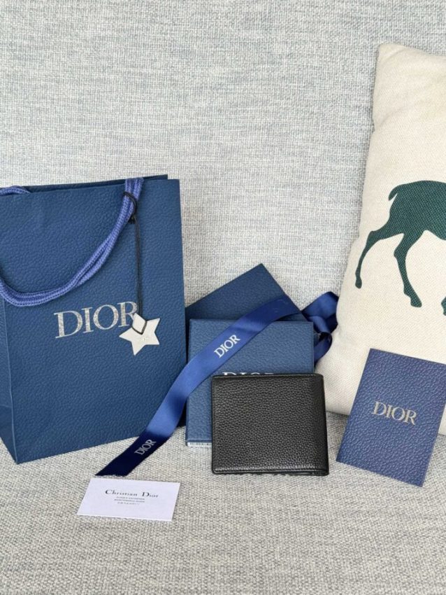 Replica Dior Jacquard Wallet Oblique - realistic designer-inspired fake bag