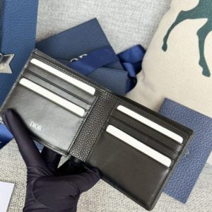 Replica Dior Jacquard Wallet Oblique Black 2 Replica Dior Jacquard Wallet Oblique Black - top-rated replica designer bag