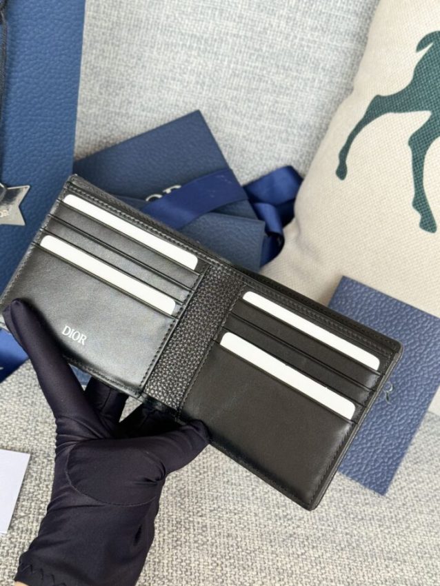 Replica Dior Jacquard Wallet Oblique Black 2 Replica Dior Jacquard Wallet Oblique Black - top-rated replica designer bag