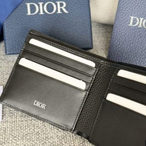 Replica Dior Jacquard Wallet Oblique Black 5 Replica Dior Jacquard Wallet Oblique Black - high-end fake designer purse