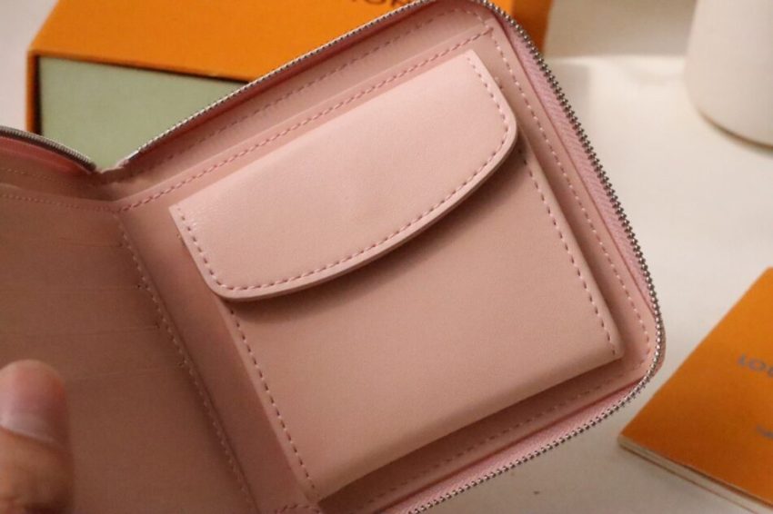 Replica Louis Vuitton Zipper Coin Purse Pink 4 Replica Louis Vuitton Zipper Coin Purse Pink - best quality luxury bag dupe