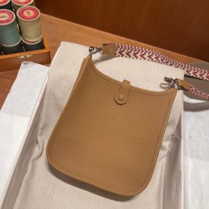 Replica Hermes Evelyne II TPM Brown 5 Replica Hermes Evelyne II TPM Brown - ultra-realistic fake designer tote
