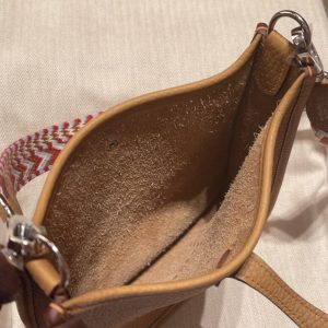 Replica Hermes Evelyne II TPM Brown 6 Replica Hermes Evelyne II TPM Brown - premium 1:1 fake handbag model