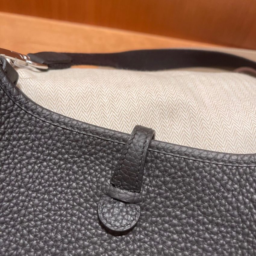 Replica Hermes Evelyne II TPM Black Strap 4 Replica Hermes Evelyne II TPM Black Strap - best-selling designer handbag dupe