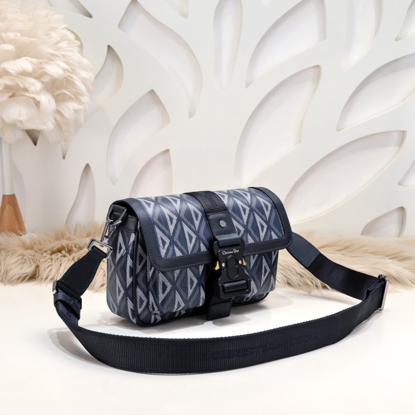 Replica Dior Hit the Road messenger bag black 5 Replica Dior Hit the Road messenger bag black - realistic designer-inspired fake bag