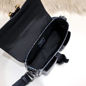 Replica Dior Hit the Road messenger bag black 9 Replica Dior Hit the Road messenger bag black - high-quality designer bag clone