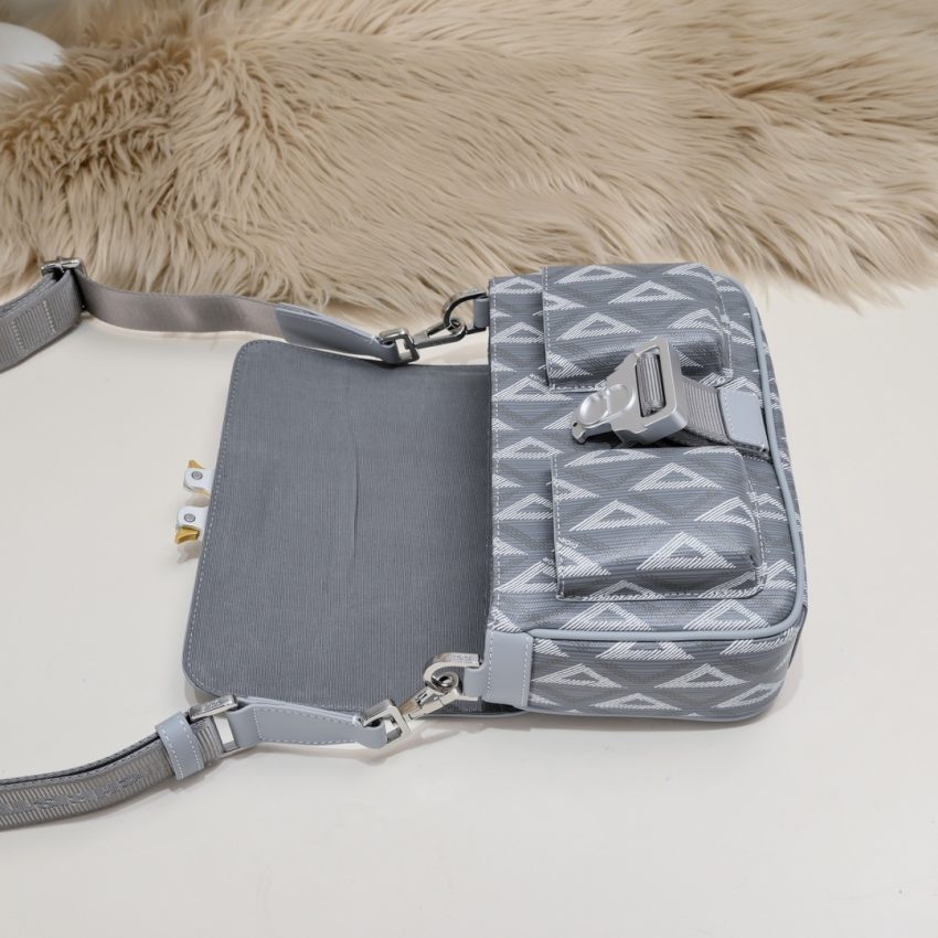 Replica Dior Hit the Road messenger bag grey 6 Replica Dior Hit the Road messenger bag grey - 1:1 designer replica handbag