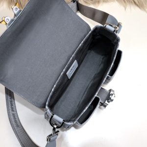 Replica Dior Hit the Road messenger bag grey 8 Replica Dior Hit the Road messenger bag grey - high-end fake designer purse