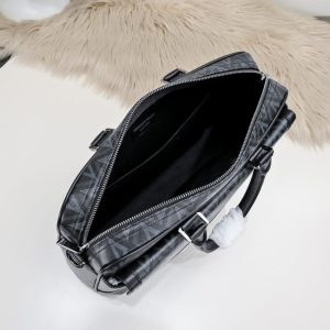 Replica Dior Hit the Road Briefcase Black - premium 1:1 fake handbag model