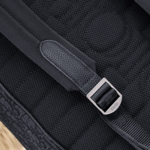 Replica Dior Saddle Backpack with Flap Black 4 Replica Dior Saddle Backpack with Flap Black - best quality luxury bag dupe