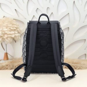 Replica Dior Saddle Backpack with Flap Classic 5 Replica Dior Saddle Backpack with Flap Classic - high-end fake designer purse