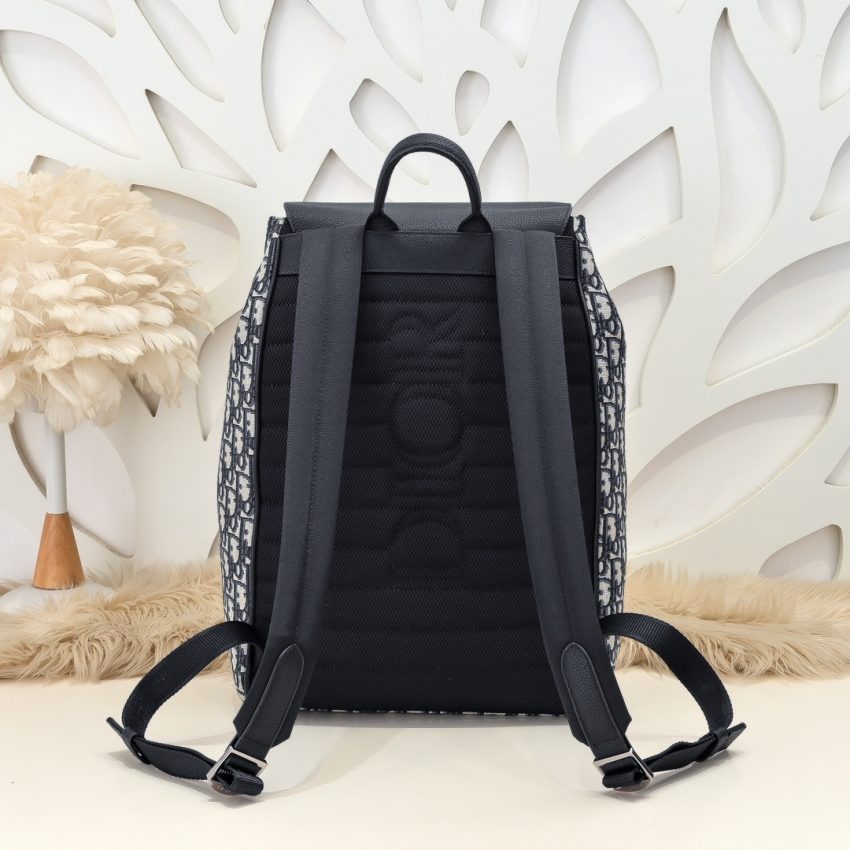 Replica Dior Saddle Backpack with Flap Classic 5 Replica Dior Saddle Backpack with Flap Classic - high-end fake designer purse