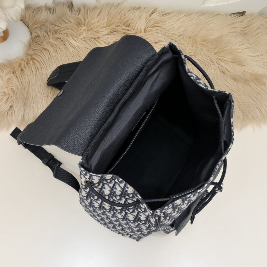 Replica Dior Saddle Backpack with Flap Classic 6 Replica Dior Saddle Backpack with Flap Classic - authentic-look luxury purse replica
