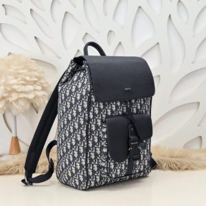 Replica Dior Saddle Backpack with Flap Classic 7 Replica Dior Saddle Backpack with Flap Classic - authentic-look luxury purse replica