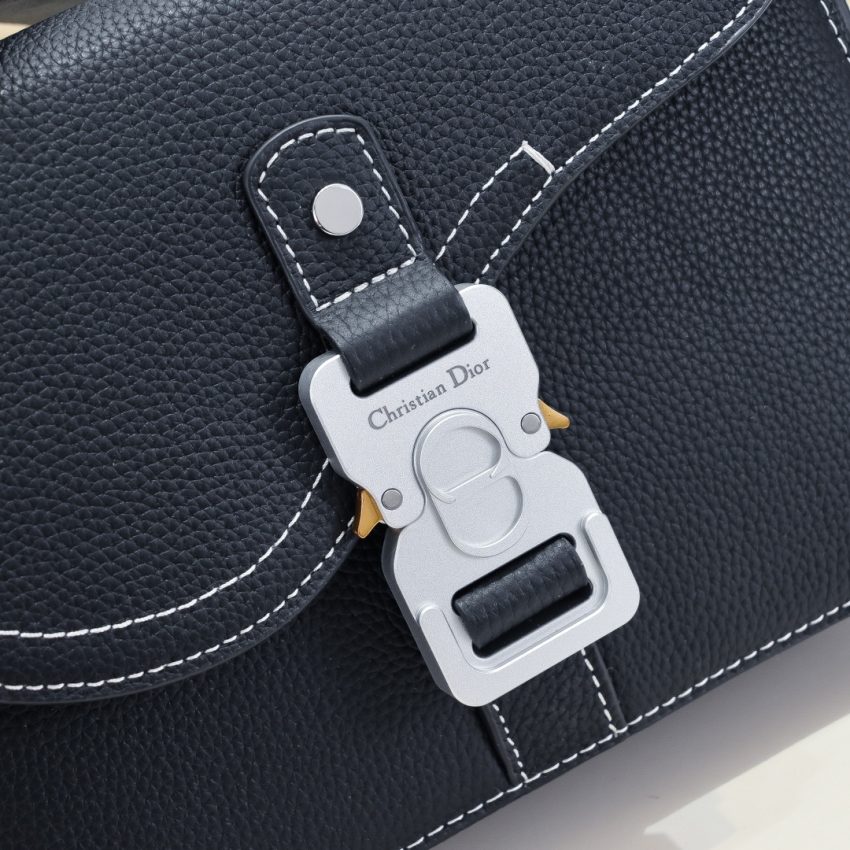 Replica Dior Saddle Messenger Bag Black 7 Replica Dior Saddle Messenger Bag Black - elite superclone designer purse
