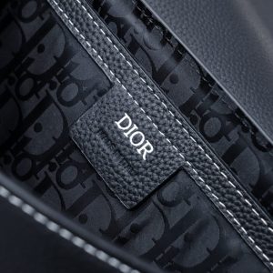 Replica Dior Saddle Messenger Bag Black 8 Replica Dior Saddle Messenger Bag Black - high-end fake designer purse