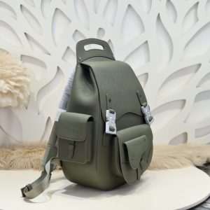Replica Dior Maxi Gallop Backpack Green 7 Replica Dior Maxi Gallop Backpack Green - realistic designer-inspired fake bag