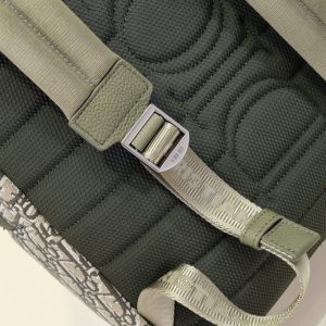 Replica Dior Rider Backpack Khaki Dior Oblique Jacquard - realistic designer-inspired fake bag