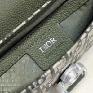 Replica Dior Saddle Messenger Bag Khaki 6 Replica Dior Saddle Messenger Bag Khaki - high-end fake designer purse
