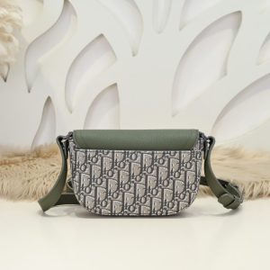 Replica Dior Saddle Messenger Bag Khaki 8 Replica Dior Saddle Messenger Bag Khaki - 1:1 designer replica handbag