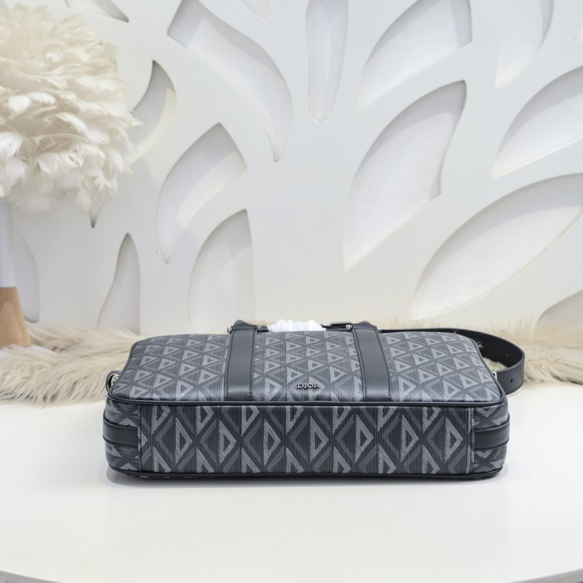 Replica Dior Zipped Briefcase Grey 8 Replica Dior Zipped Briefcase Grey - 1:1 designer replica handbag
