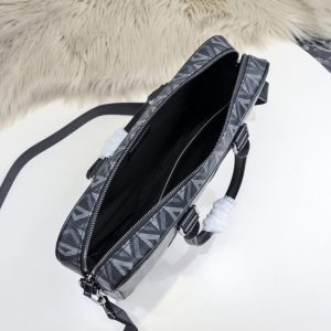 Replica Dior Zipped Briefcase Grey 2 Replica Dior Zipped Briefcase Grey - high-quality designer bag clone