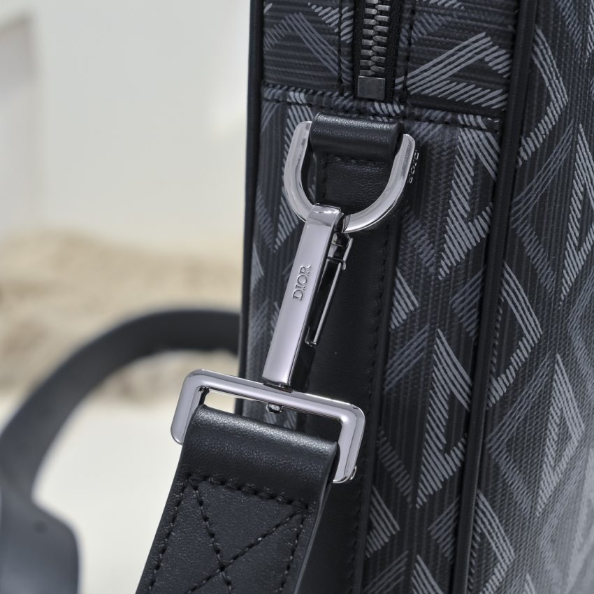 Replica Dior Zipped Briefcase Grey 9 Replica Dior Zipped Briefcase Grey - near-authentic luxury replica handbag
