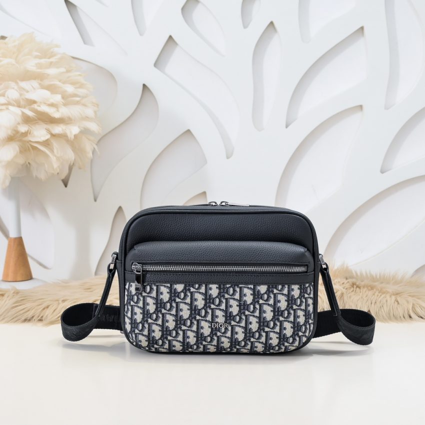 Replica Dior Rider Zipped Messenger Bag 1 Replica Dior Rider Zipped Messenger Bag - realistic designer-inspired fake bag