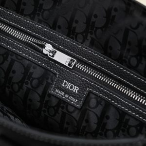 Replica Dior Saddle Shopping Tote Black 9 Replica Dior Saddle Shopping Tote Black - premium-grade designer purse dupe