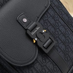 Replica Dior Saddle Shopping Tote Oblique Black 3 Replica Dior Saddle Shopping Tote Oblique Black - authentic-look luxury purse replica