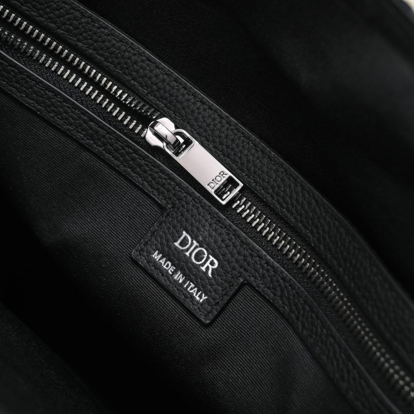 Replica Dior Saddle Shopping Tote Oblique Black 2 Replica Dior Saddle Shopping Tote Oblique Black - 1:1 designer replica handbag