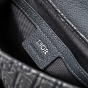 Replica Dior Saddle Messenger Bag Oblique Grey 9 Replica Dior Saddle Messenger Bag Oblique Grey - elite superclone designer purse