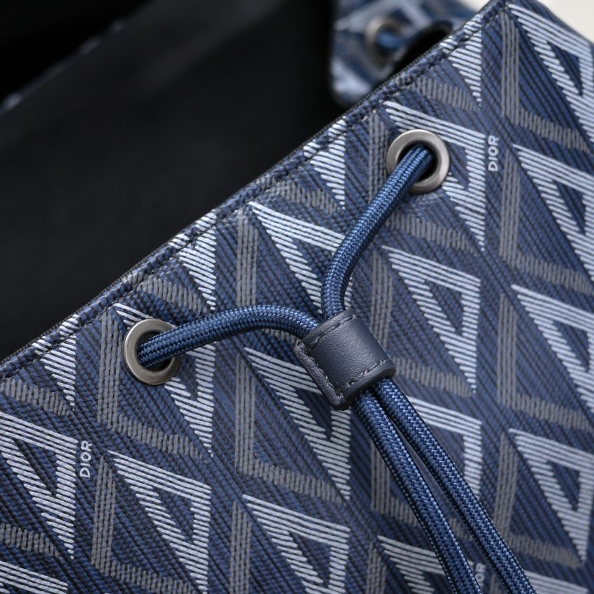 Replica DIOR Hit The Road Backpack Blue Diamond - 1:1 designer replica handbag