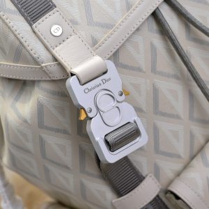 Replica DIOR Hit The Road Backpack White Diamond 3 Replica DIOR Hit The Road Backpack White Diamond - near-authentic luxury replica handbag