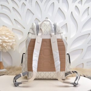 Replica DIOR Hit The Road Backpack White Diamond 4 Replica DIOR Hit The Road Backpack White Diamond - realistic designer-inspired fake bag