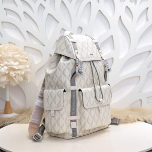 Replica DIOR Hit The Road Backpack White Diamond 7 Replica DIOR Hit The Road Backpack White Diamond - high-quality designer bag clone