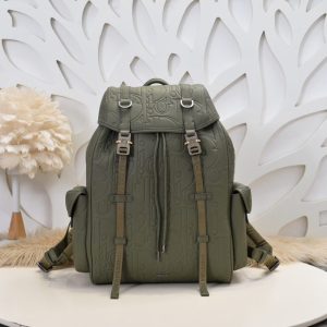 Replica DIOR Hit the Road Backpack with Flap Khaki 1 Replica DIOR Hit the Road Backpack with Flap Khaki - top-rated replica designer bag