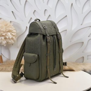 Replica DIOR Hit the Road Backpack with Flap Khaki 4 Replica DIOR Hit the Road Backpack with Flap Khaki - authentic-look luxury purse replica